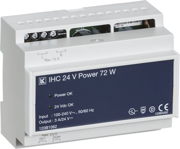 IHC Control Power supply 72 W 24 VDC 120B1062