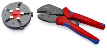 Knipex crimping pliers multicrimp burnished with 3 switch bets 250mm 97 33 01