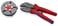 Knipex krympetang multiCrimp med 3 skifteindsatser 250 mm 97 33 01 miniature