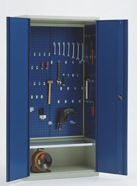 Blika toolboard for MS-1 rear wall RAL 5017 141F0025