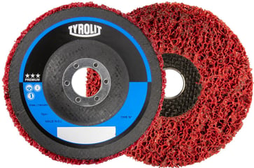 Rough cleaner 28VL 125×22,23mm red Extra Coarse 34547536