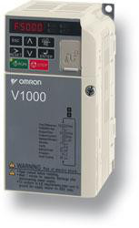 V1000 omformer , 1 ~ 200 VAC, 1,1 kW, 5,0A, sensorless vektor,mAx. output freq. 400Hz VZAB0P7BAA 234261