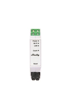 Shelly Pro 3EM - WiFi 3-faset energimåler, 120A 3800235268100