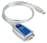 Moxa USB to serial converter, 1x RS-232, DB9M (80 cm cabel), USB 2,0 compatible / UPort 1110 40106 miniature