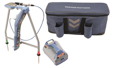 Radiodetection RD7200 m TX5 i taske og fejlfinder A-ramme 5706445734115