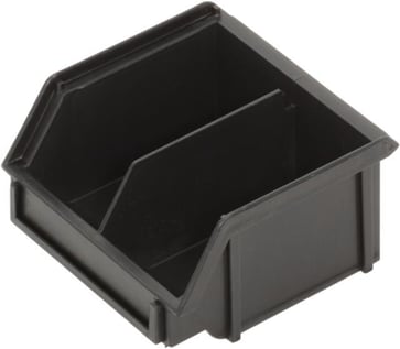 WEZ ESD Storage tray - Black 0.2L with wall 602040