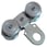 Pulley roller, double BT-1 435444 miniature