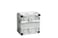Distribution box 85x85x54mm grey IP66 250004 miniature