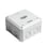 Distribution box 110x110x67mm grey IP66 250005 miniature