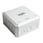 Distribution box 180x180x93mm grey IP66 250007 miniature