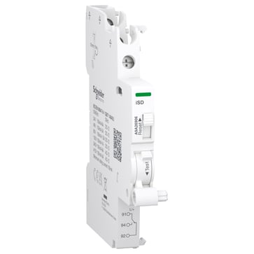 Acti9 Alarm kontakt iOF 1OC 100mA til 6A for iC60 Dobbelt terminal skrueklemme top, 24...415V AC & 24…130V DC A9A26906