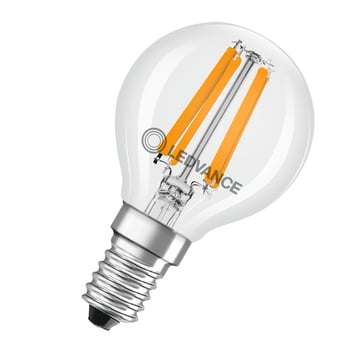 LEDVANCE LED krone Ra97 krone filament 470lm 4,2W/927 (40W) E14 dæmpbar 4099854065750