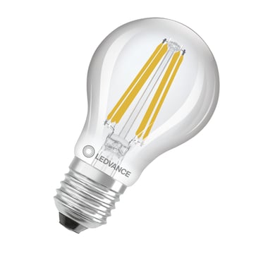LEDVANCE LED standard clear 481lm 2,6W/827 (40W) E27 energyclass B dimmable 4099854065880