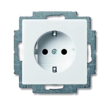 ABB-b55 Schuko-socket outlet glossy 2CHP942013A5278