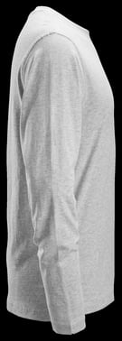 Snickers langærmet T-shirt 2496 lys gråmeleret str M 24962800005