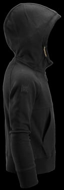 Snickers jr. logo full-zip hoodie 7512 black size 146/152 75120400152