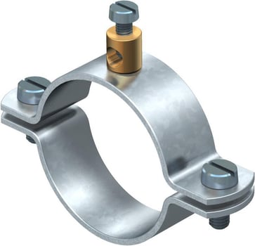Earthing clamp for cables to 16 mm² 1/2", St, G 5040078