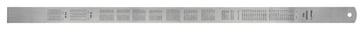 Steel ruler 600x30x1,2 mm Mattin Finish Left to right graduation 10310175