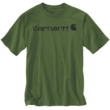Carhartt core logo T-shirt 103361 arborvitae heather str XXL 103361L01-XXL