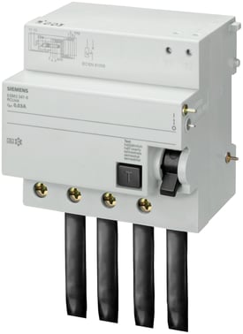 RC unit, 4-pole, type A, selective, In: 100 A, 1000 mA, Un AC: 400 V
 5SM2847-8