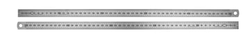 Flexible and Narrow steel ruler 2000x18x0,5mm with graduation Left-to-Right 10311290
