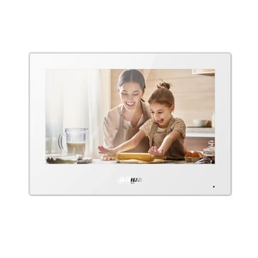Android 7-inch White POE&WIFI digital indoor monitor, VTH5321GW-W VTH5321GW-W