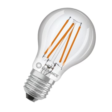 LEDVANCE LED standard dagslyssensor filament 470lm 4,9W/827 (40W) E27 4099854048197