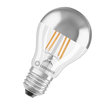 LEDVANCE LED standard topforspejlet filament 650lm 6,5W/827 (50W) E27 4099854062742