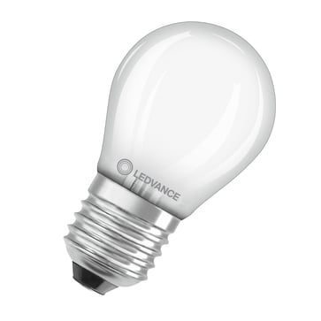 LEDVANCE LED Comfort mini-ball frosted 470lm 3,4W/927 (40W) E27 dimmable 4099854063145