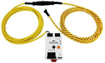 ICPDAS Væskelækage detekteringsmodul med 3M følerkabel + 3M forlænger, Modbus/RTU, ISN-101/S2/DIN CR 51166