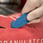 Klever NSF kniv fødevarezone blå til fisk Antimikrobiel 10 stk 58KCJ1SSBX miniature