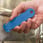 Klever NSF kniv fødevarezone blå til fisk Antimikrobiel 10 stk 58KCJ1SSBX miniature