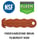 Klever NSF kniv fødevarezone brun til tilberedt kød Antimikrobiel 10 stk 58KCJ1SSNX miniature