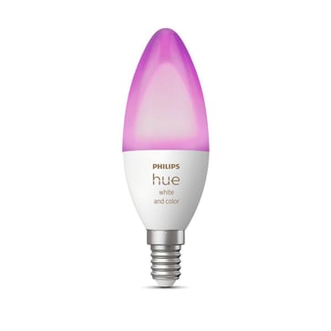 Philips HUE LED Candle White & color ambiance 5,3W (25W) E14 Frosted Dimmable 929002294204