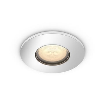 Philips HUE Adore Recessed Spot White ambiance 350lm Ø70 5W (50W) IP44 Chrome 929003055801