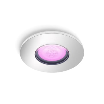 Philips HUE Xamento Recessed Spot White & color ambiance 350lm Ø70 5,7W (50W) IP44 Chrome 929003074701