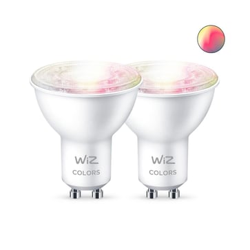 WiZ LEDspot Colors 4,9W (50W) GU10 922-965 36° Dæmpbar 2-pak 929002448442