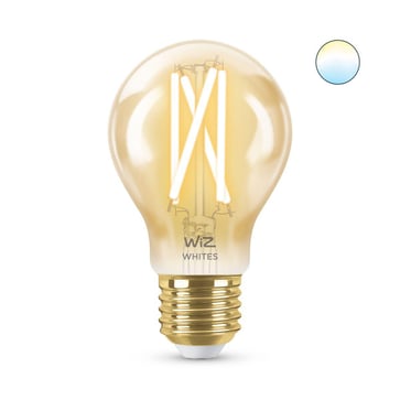 WiZ LED Standard Tunable White 6,7W (50W) E27 920-950 Filament Guld Dæmpbar 929003017422
