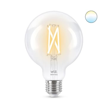 WiZ LED Standard Tunable White 6.7W (60W) E27 G95 927-965 Filament Dimmable 929003018222