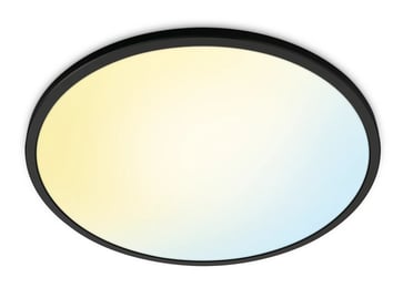 WiZ SuperSlim Loftlampe Tunable White 3800lm/827-865 32W Sort Ø550 929003227001