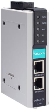 Moxa Device server seriel via Ethernet 2-port RS-232/422/485 NPORT IA-5250 41074