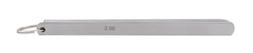Feeler gauge 0,10-2,00mm (20 blades) 200mm cylindrical rounded and 13mm width 10585205