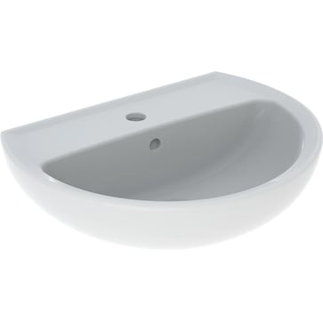 Geberit Bastia washbasin 55 cm, round front, white 501.605.00.1