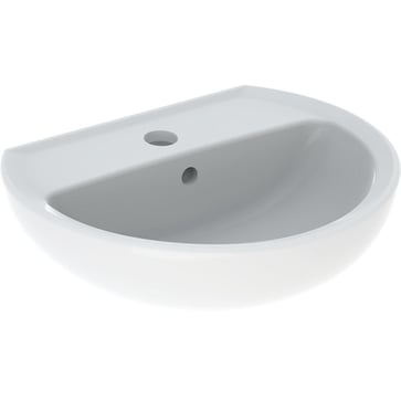 Geberit Bastia washbasin 50 cm, round front, white 501.604.00.1