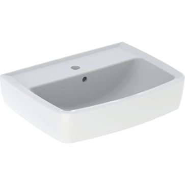 Geberit Bastia washbasin 50 cm, square, white 502.921.00.1