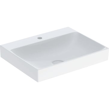 Geberit ONE washbasin 60 x 48 cm, Tap hole=central,  white/KeraTect 505.020.01.1