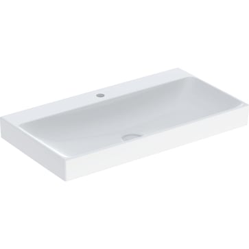 Geberit ONE washbasin 90 x 48 cm, Tap hole=central,  white/KeraTect 505.020.01.3