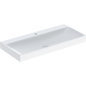 Geberit ONE washbasin 105 x 48 cm, Tap hole=central,  white/KeraTect 505.020.01.4