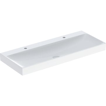 Geberit ONE washbasin 120 x 48 cm, Tap hole=left and right,  white/KeraTect 505.022.01.5