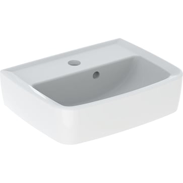 Geberit Bastia washbasin 40 cm, square, white 502.920.00.1